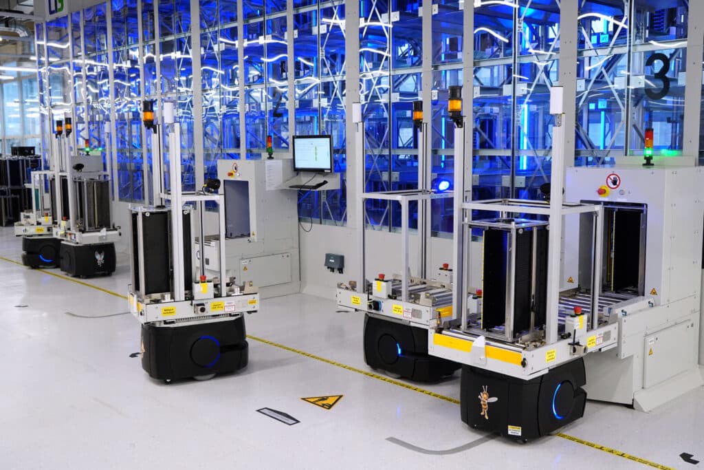 cts AMR Siemens Smart Warehouse Lagerlösung Pufferlösung